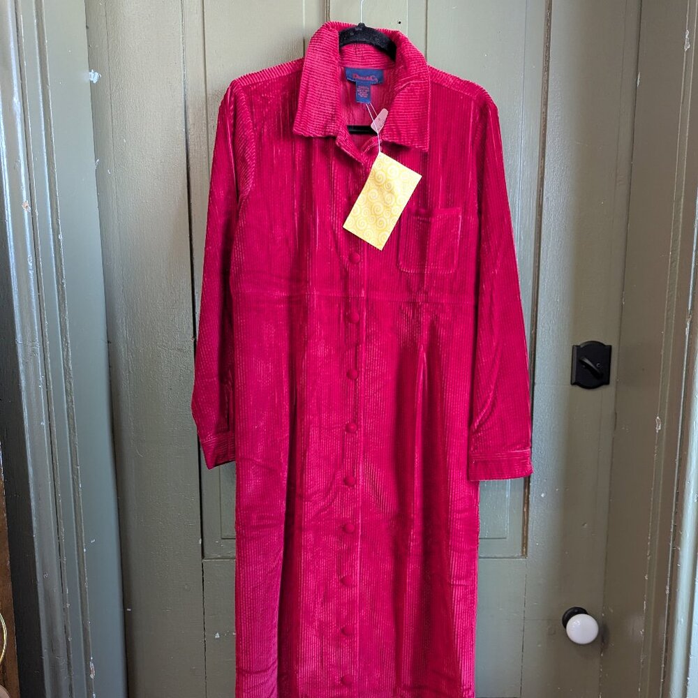 Denim & Co. Corduroy Dress NWT